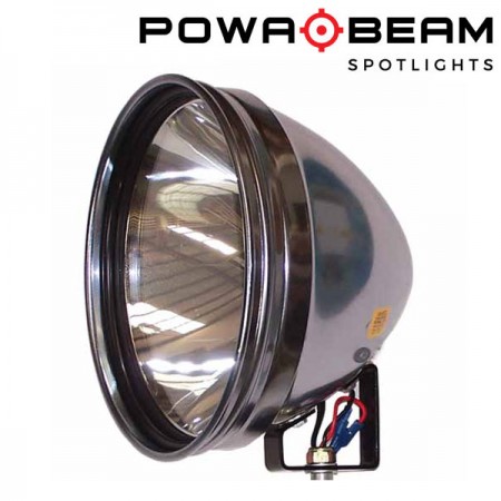 Powa Beam 245mm-9" 50W HID Spotlight - Hand Held or with Pro Bracket